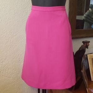 *SOLD ON MERCARI* Kasper Hot Pink Skirt
